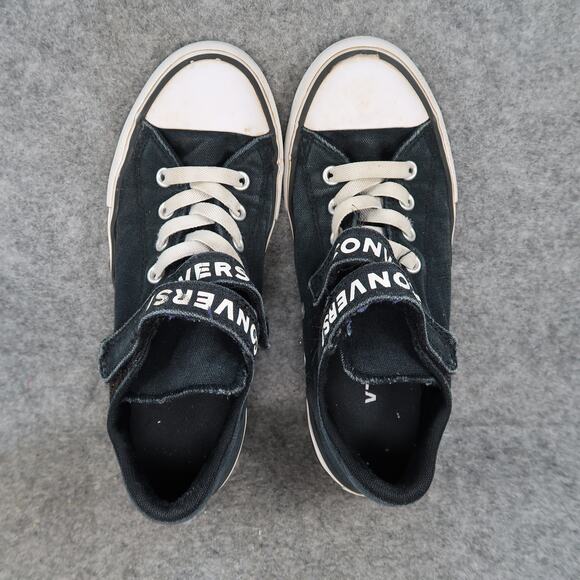 Converse Shoes Kids 3 Sneakers All Star Adjustable Double Strap Slip On Junior - Picture 7 of 12